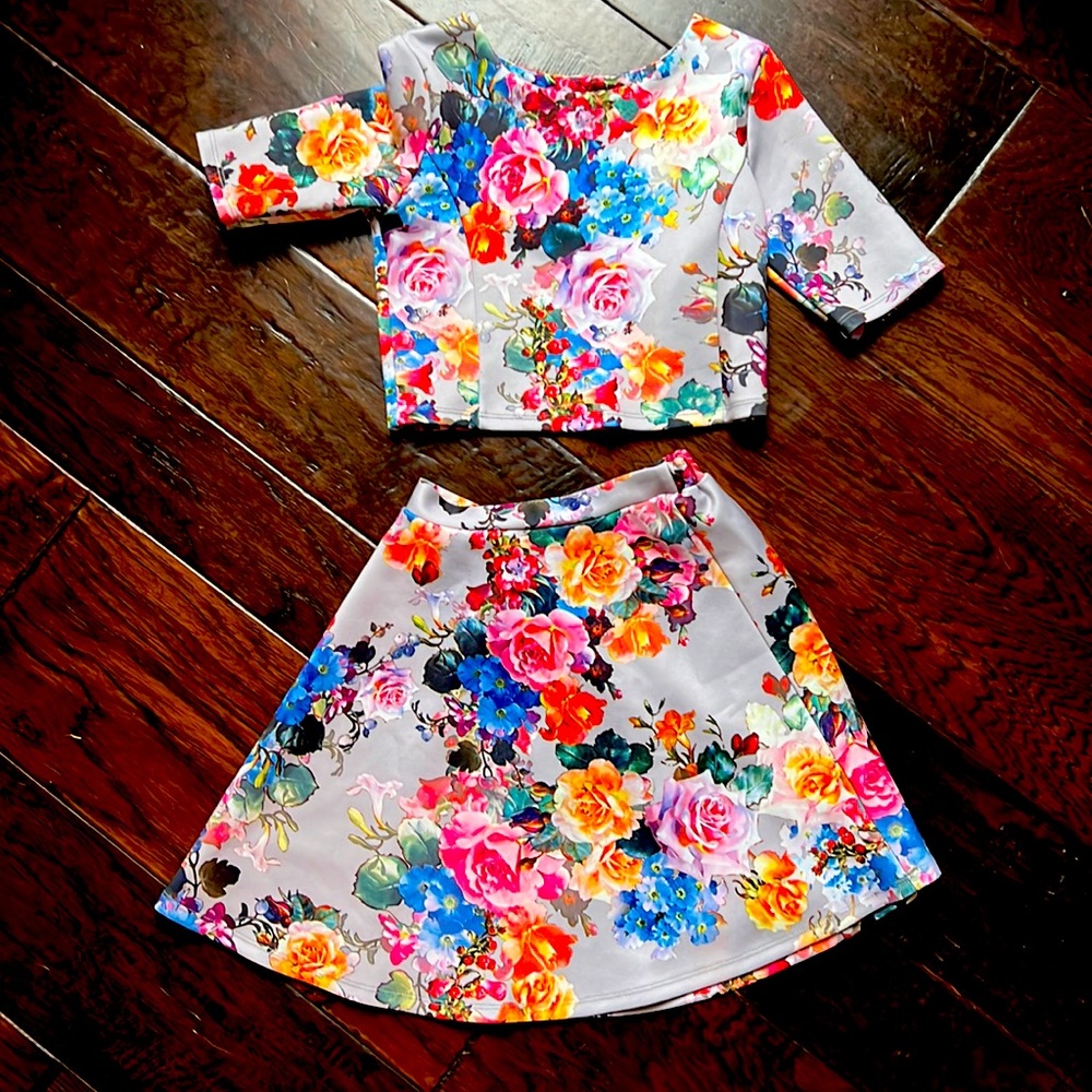 Top n skirt great fabric